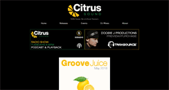 Desktop Screenshot of citrussound.co.uk