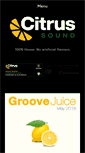 Mobile Screenshot of citrussound.co.uk